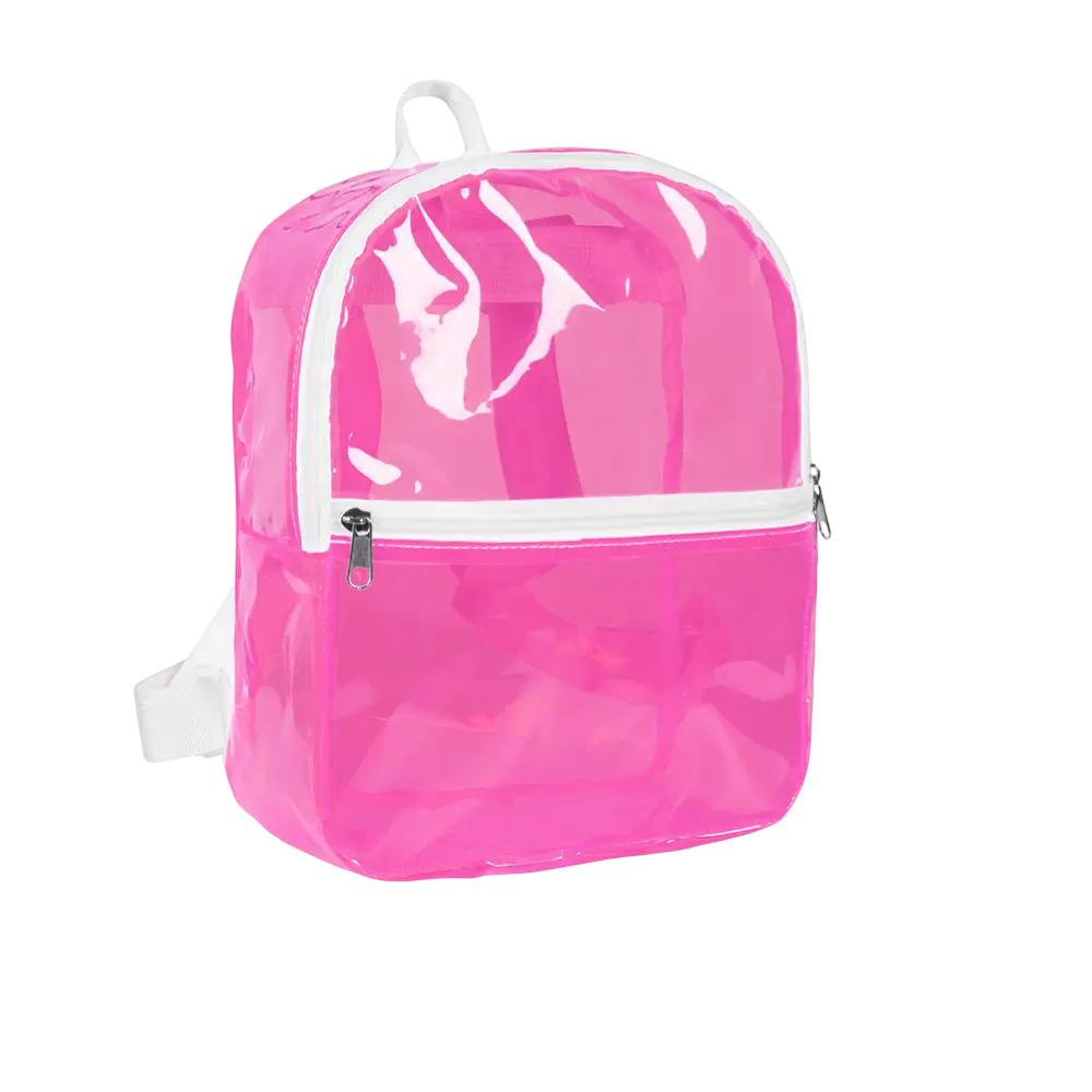 Fluo Pink Rucksack - Fluo Festival Party Accessoire
