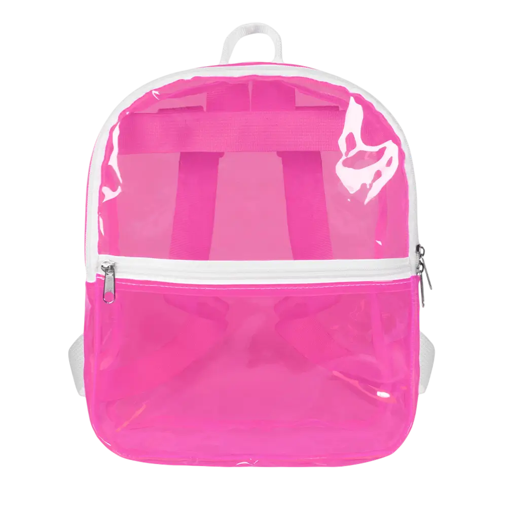 Fluo Pink Rucksack - Fluo Festival Party Accessoire