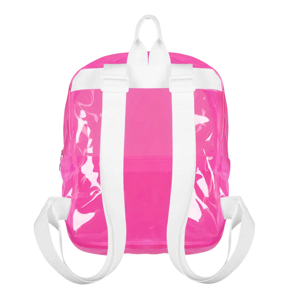 Fluo Pink Rucksack - Fluo Festival Party Accessoire