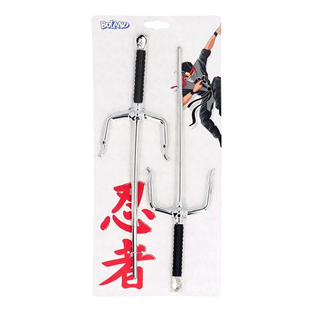 Kit 2 Sai Ninja - Zubehör Ninja-Kostüm