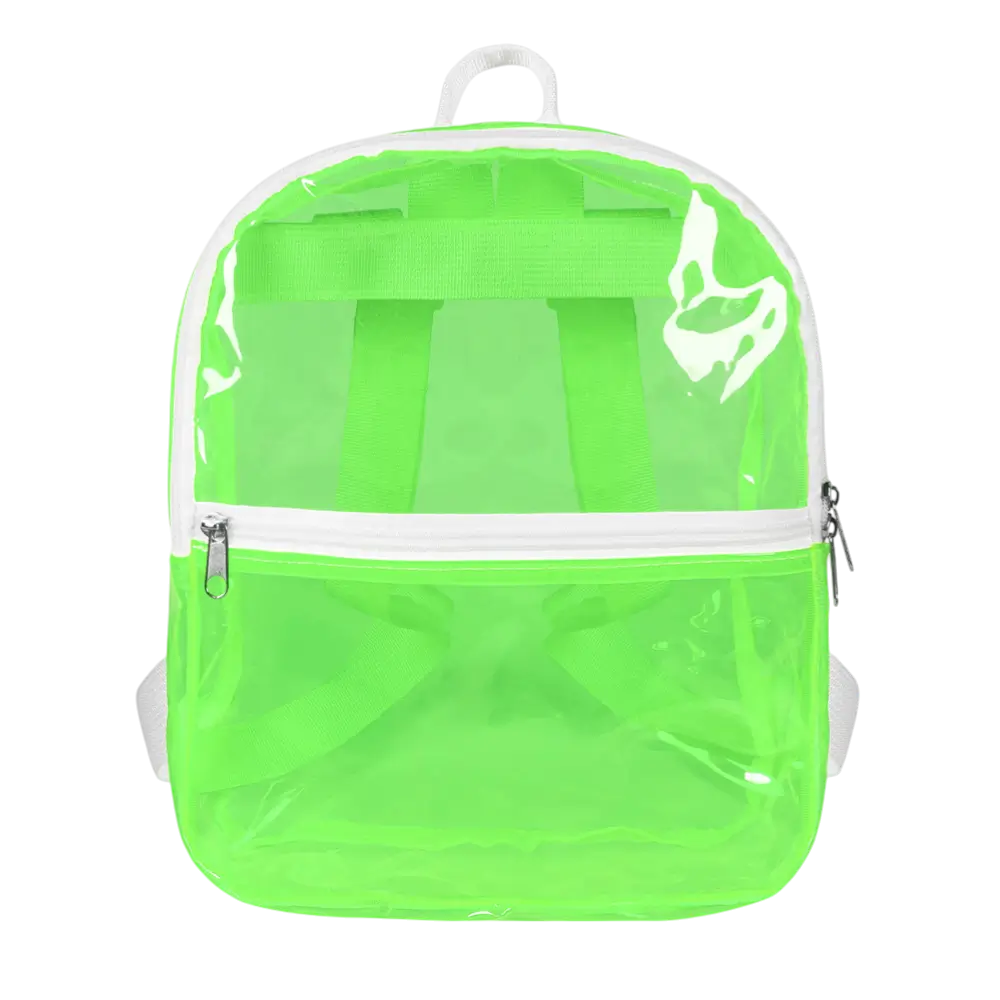 Rucksack Fluo Grün - Zubehör Festivals Party Fluo