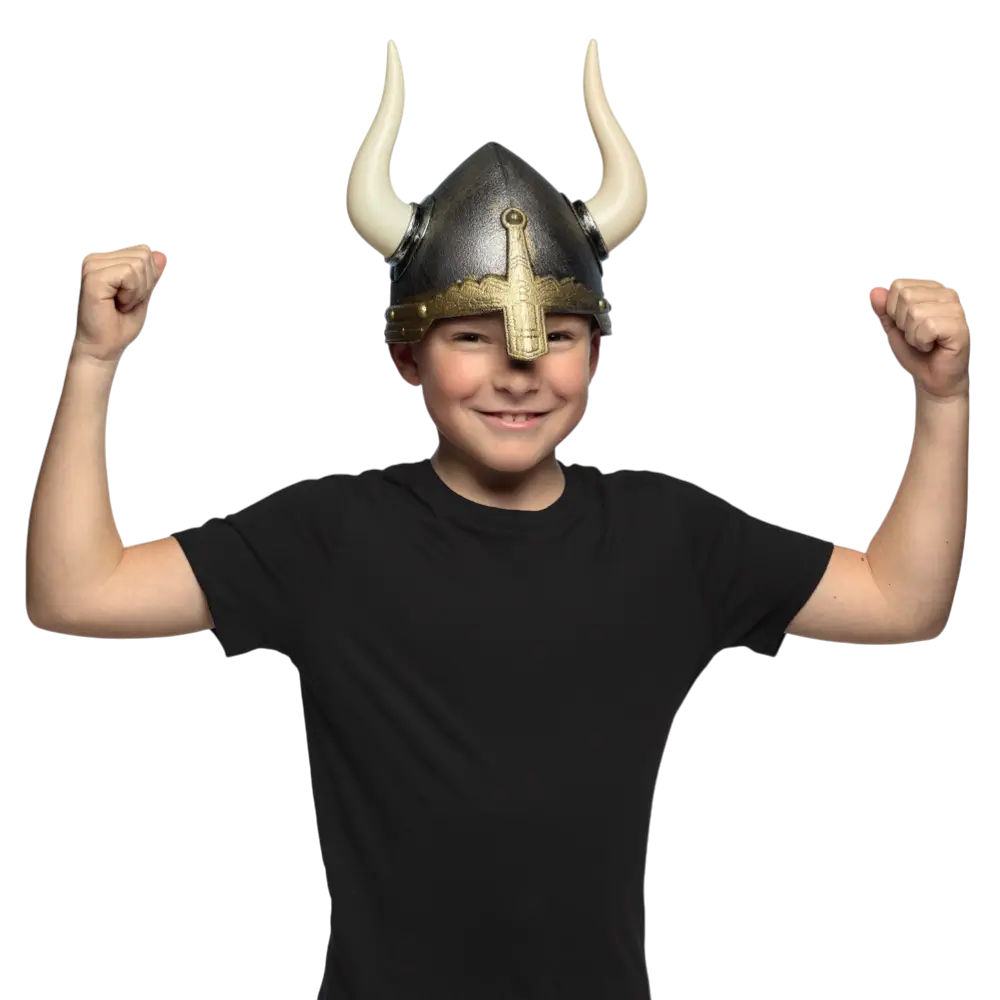 Wikingerhelm Kind - Zubehör Verkleidung Nordischer Krieger