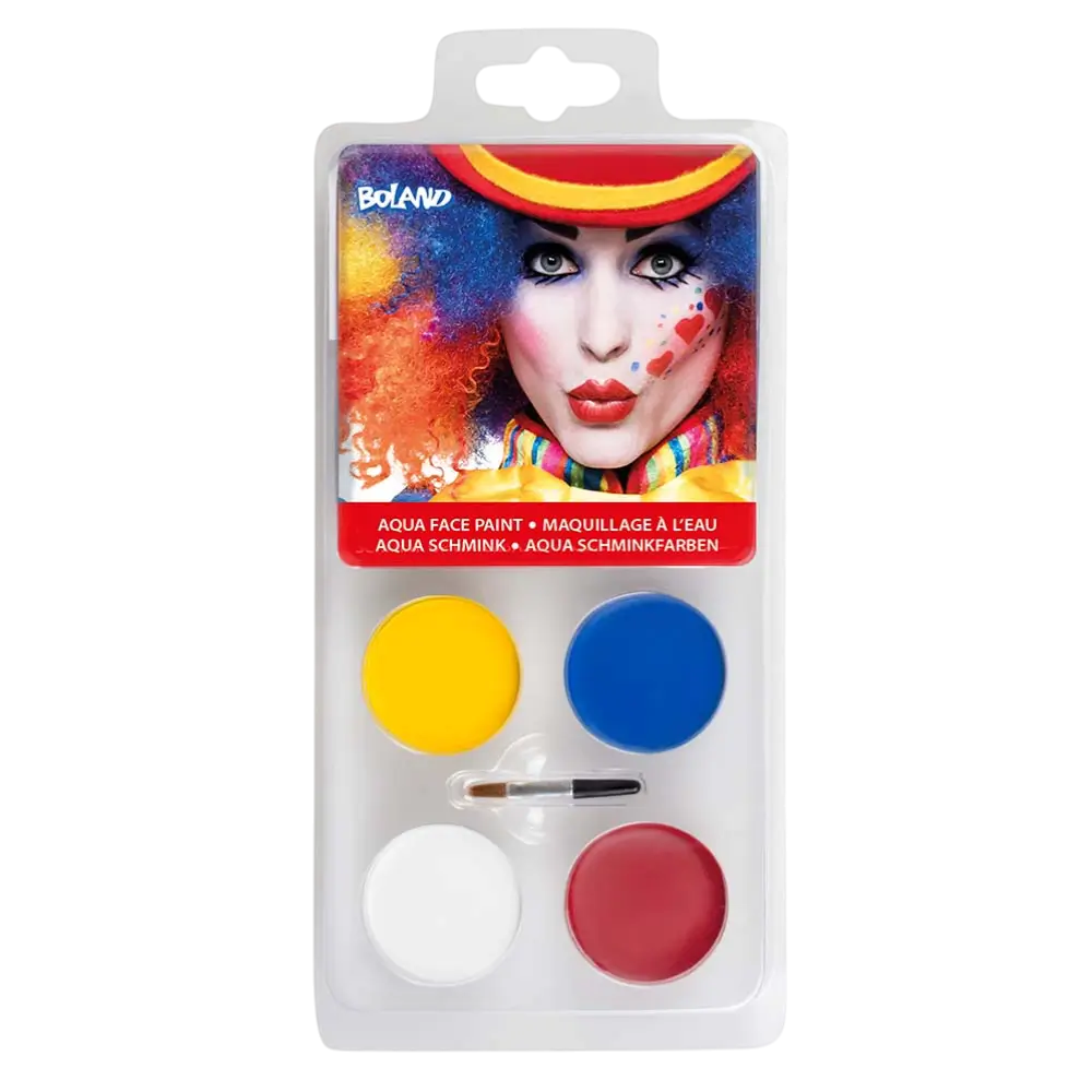 Clown Make-up Palette Kinder - Karneval Halloween Party Make-up