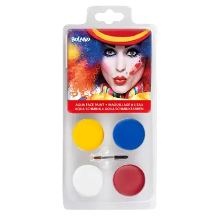 Clown Make-up Palette Kinder - Karneval Halloween Party Make-up