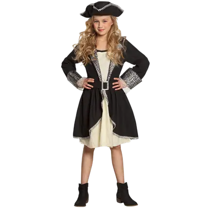 Piratenkostüm Mädchen 4-6 Jahre - Kostüm Abenteurerin Kind Karneval