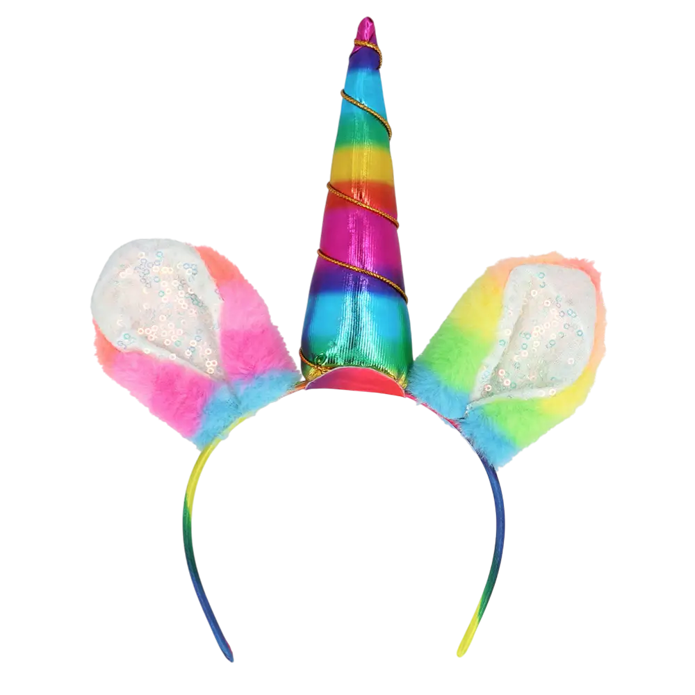Kinder Regenbogen Einhorn Set - Zubehör Kostüm Fee Fantasy