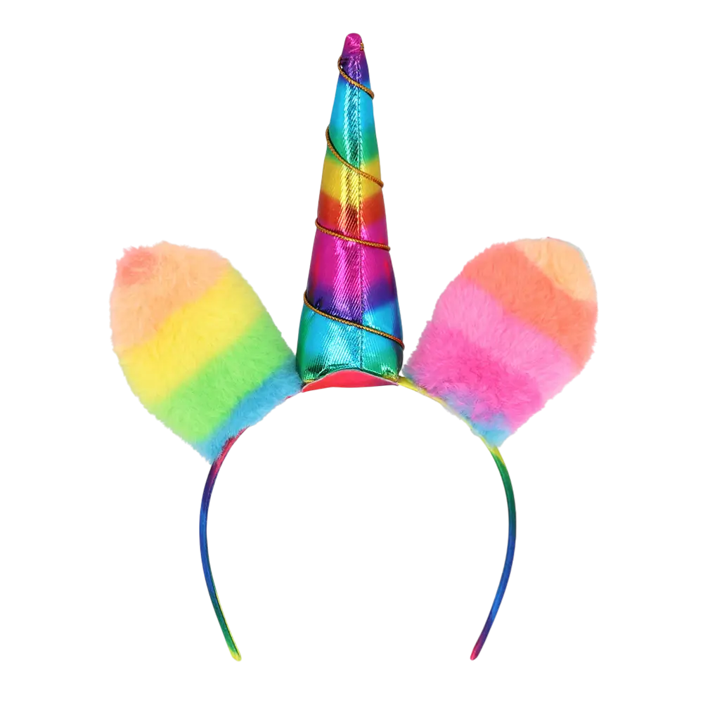 Kinder Regenbogen Einhorn Set - Zubehör Kostüm Fee Fantasy