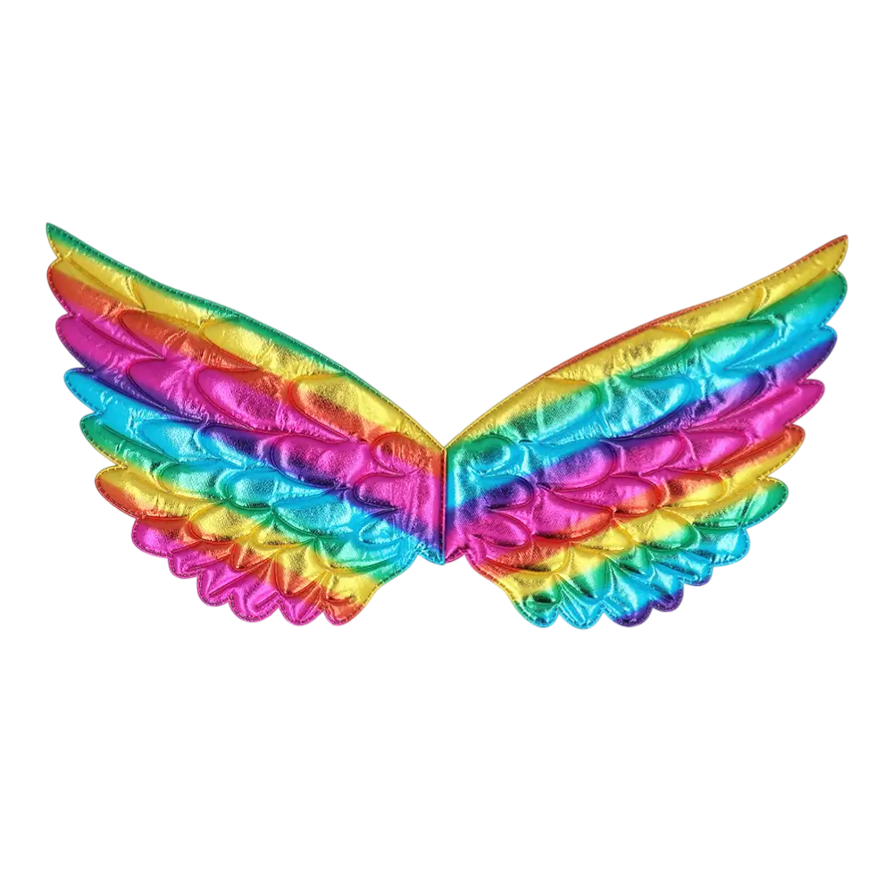 Kinder Regenbogen Einhorn Set - Zubehör Kostüm Fee Fantasy