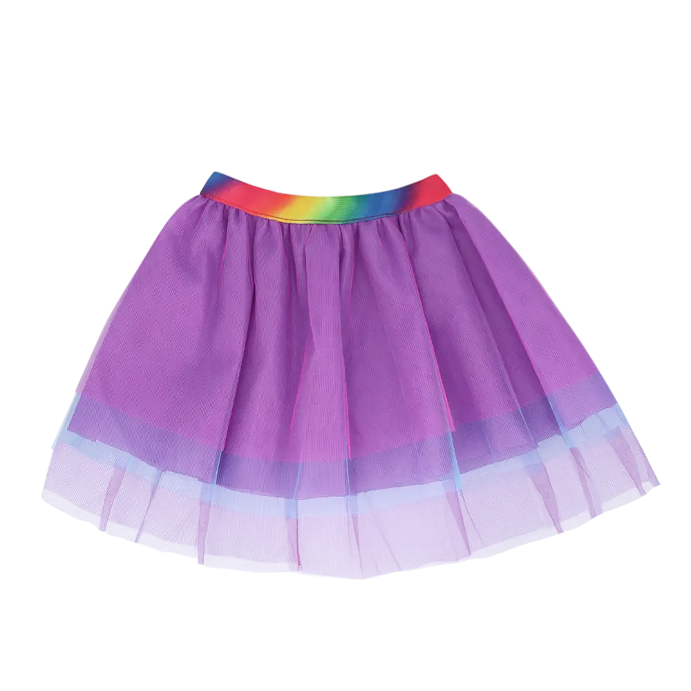 Kinder Regenbogen Einhorn Set - Zubehör Kostüm Fee Fantasy