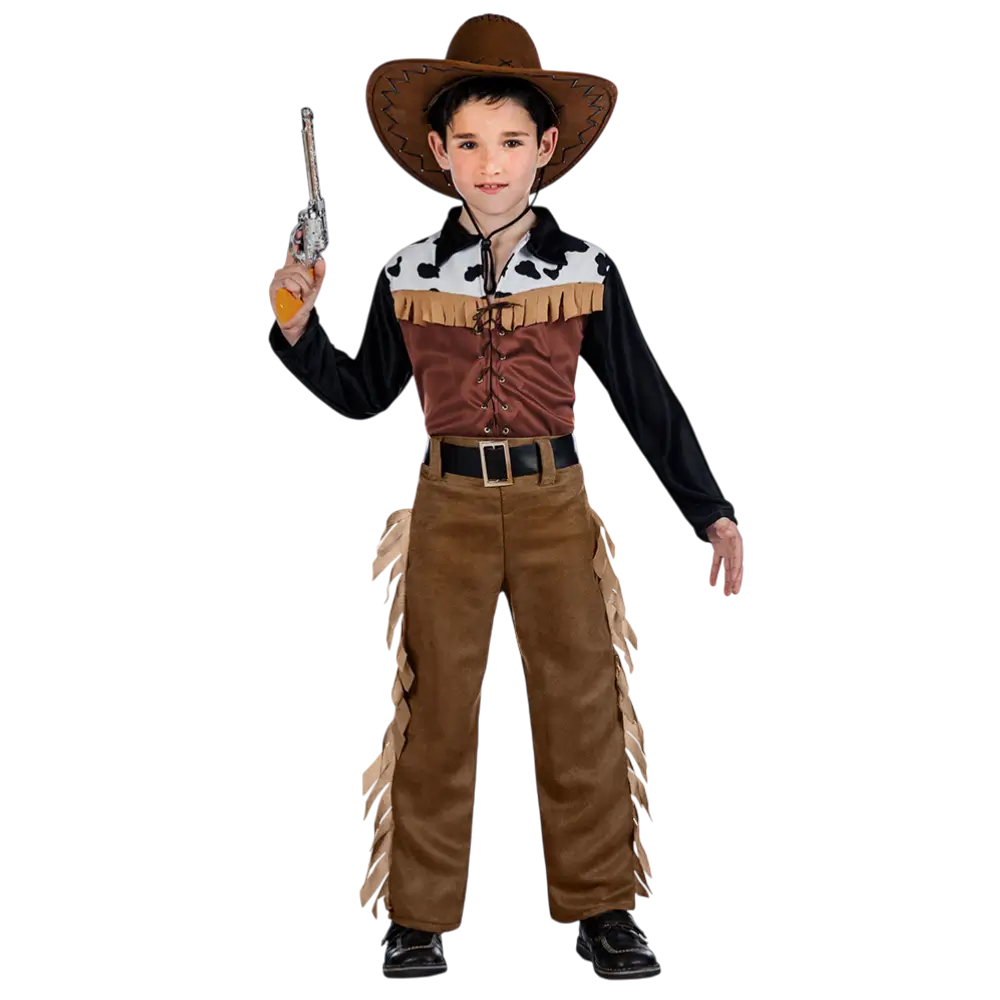 Cowboy-Kostüm Kinder 5-6 Jahre - Westernkostüm Wild West Junge