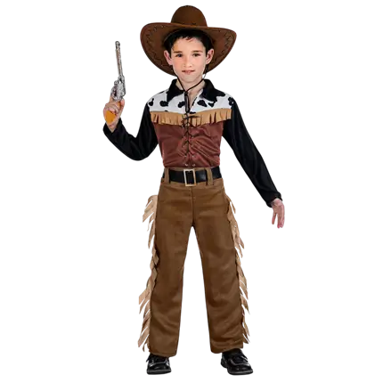 Cowboy-Kostüm Kinder 5-6 Jahre - Westernkostüm Wild West Junge