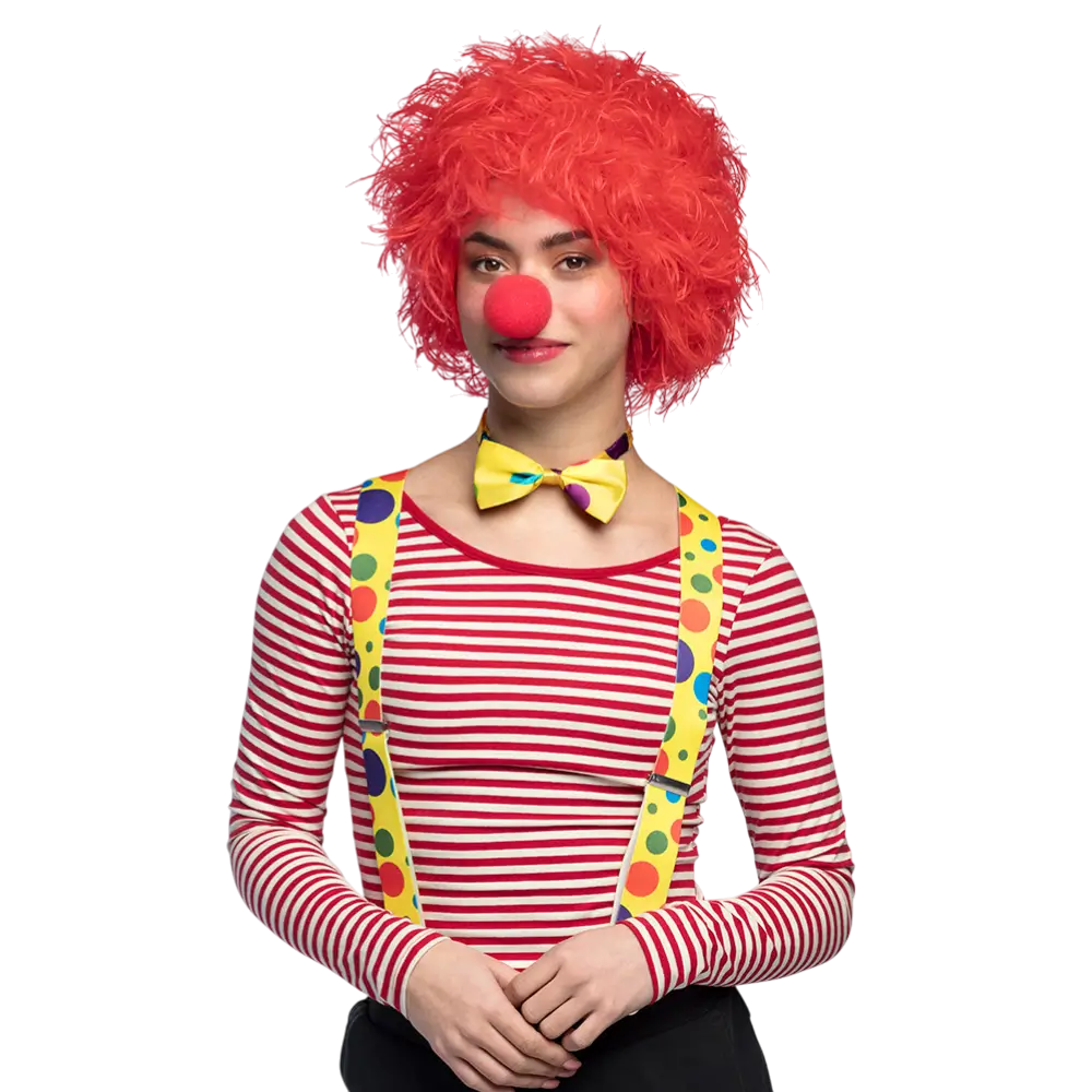Clown-Komplettset für Kinder - Zubehör Verkleidung Karneval Party