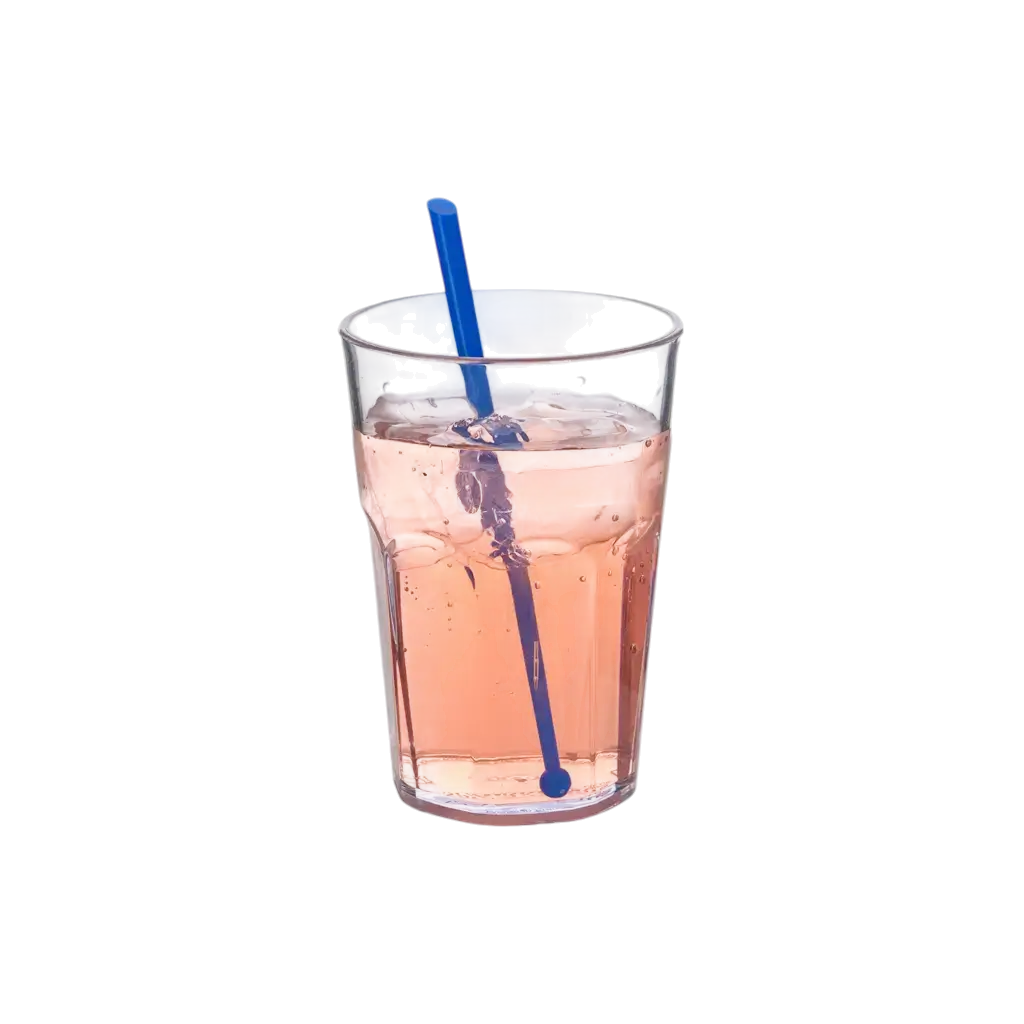 Cocktailrührer Typ PILLON 16cm aus blauem PP - wiederverwendbar (100er Pack)