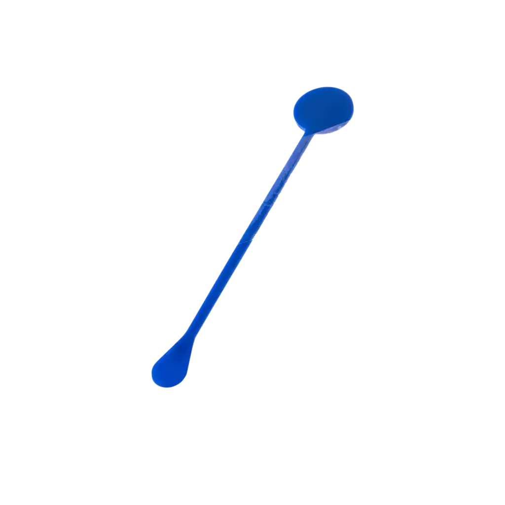 Cocktailrührer 17cm aus blauem PP (Mojito, Caïpi) - wiederverwendbar (100 Stück)