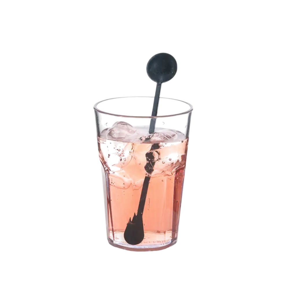 Cocktailrührer 17cm aus schwarzem PP (Mojito, Caipi) - wiederverwendbar (100 Stück)