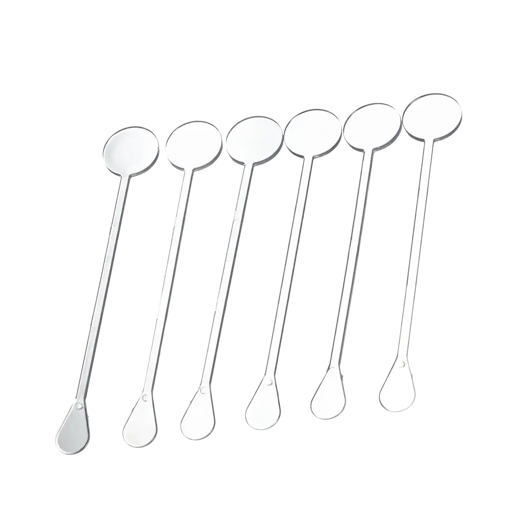 Cocktailrührer 17cm aus durchsichtigem PP (Mojito, Caipi) - wiederverwendbar (100 Stück)