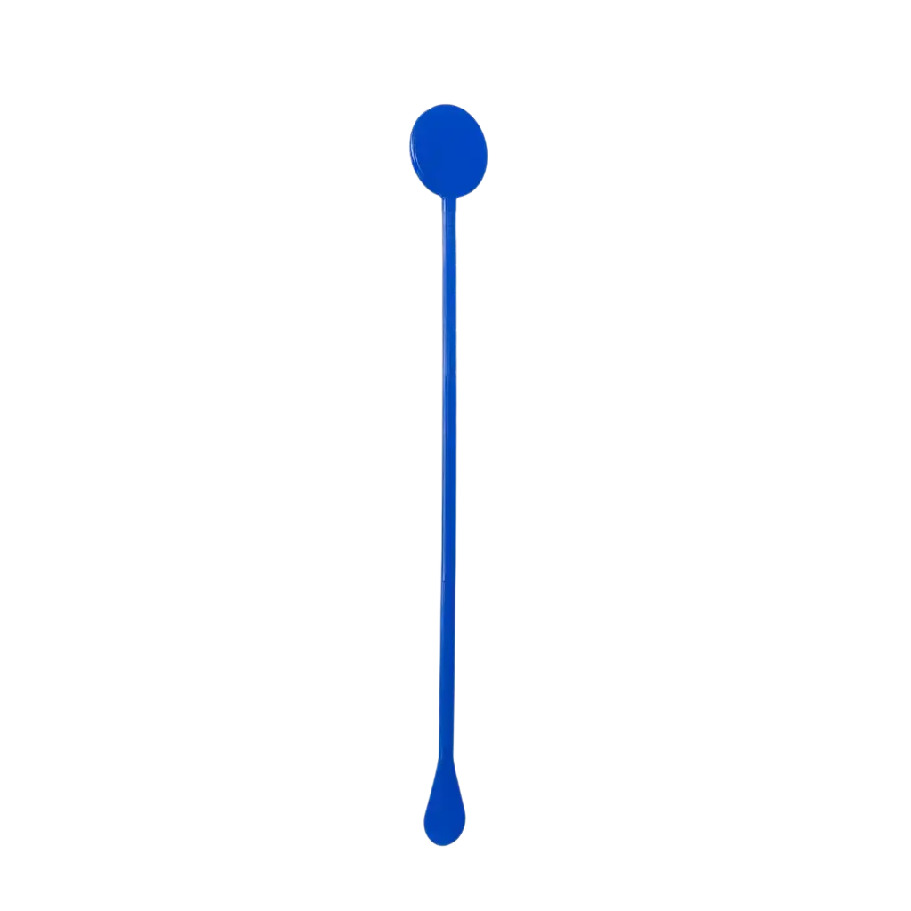 Cocktailrührer Standard 22cm aus blauem PP - wiederverwendbar (100 Stück)