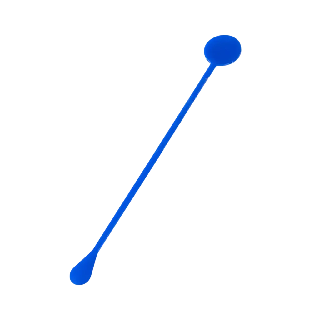 Cocktailrührer Standard 22cm aus blauem PP - wiederverwendbar (100 Stück)