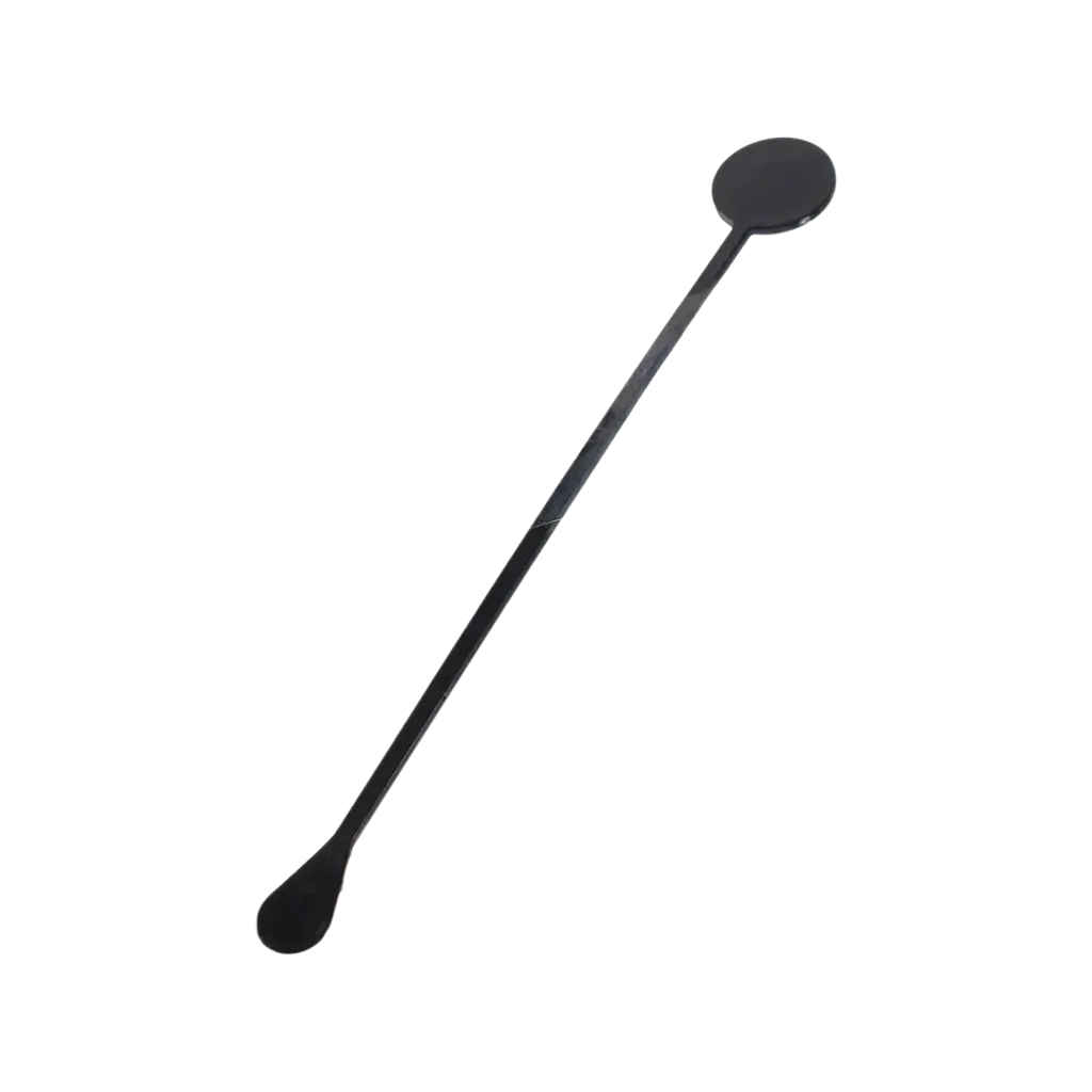 Cocktailrührer Standard 22cm aus schwarzem PP - wiederverwendbar (100er Pack)