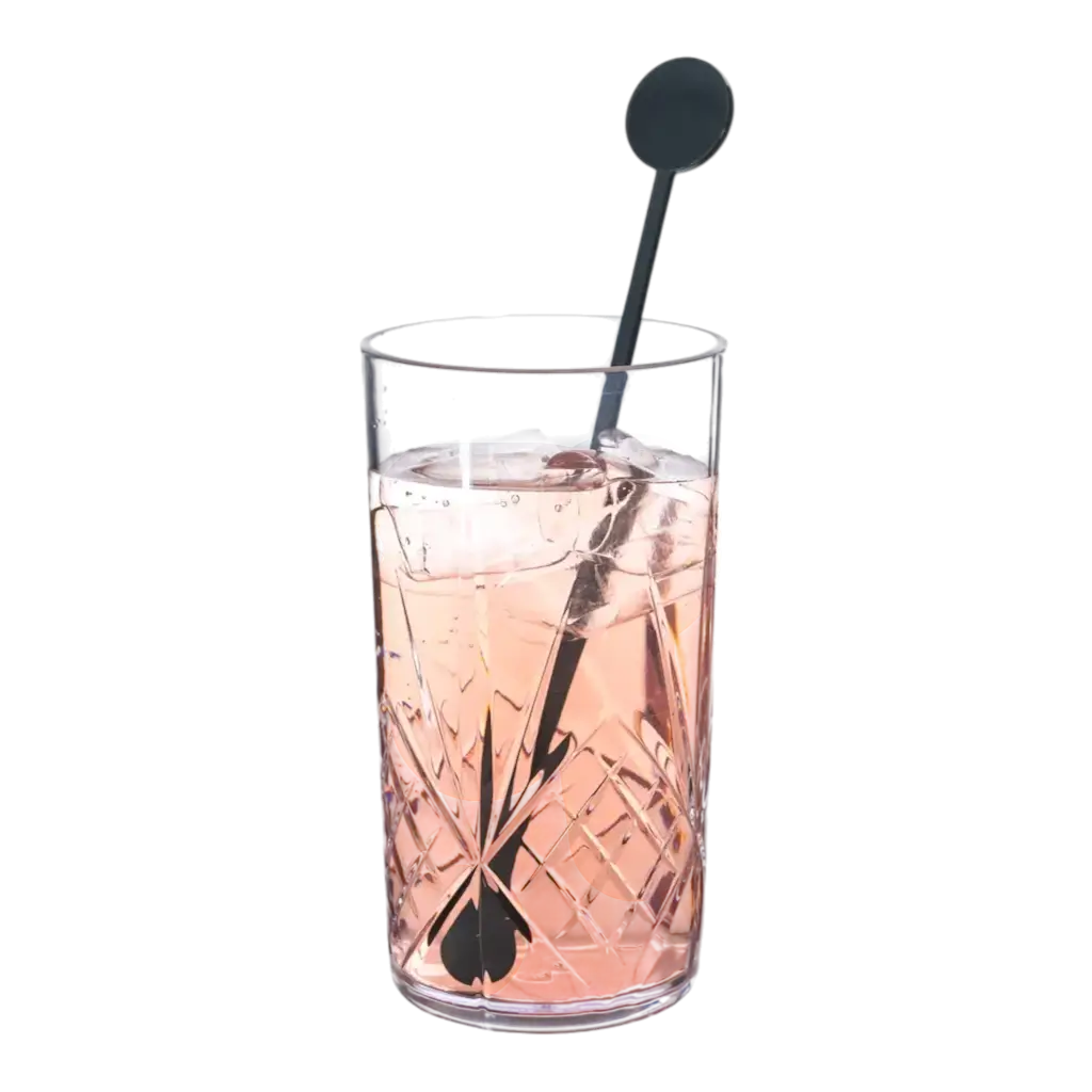 Cocktailrührer Standard 22cm aus schwarzem PP - wiederverwendbar (100er Pack)