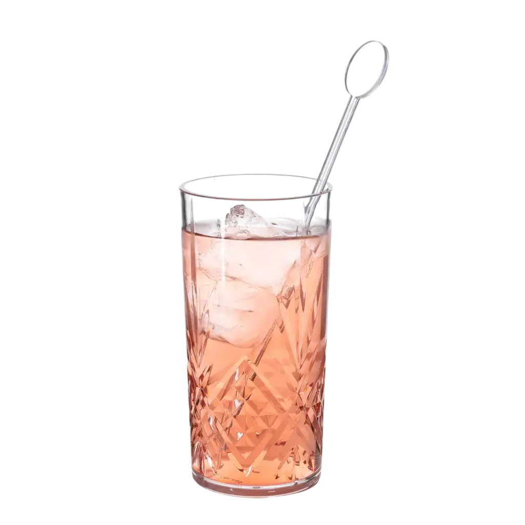 Cocktailrührer Standard 22cm aus transparentem PP - wiederverwendbar (100er Pack)