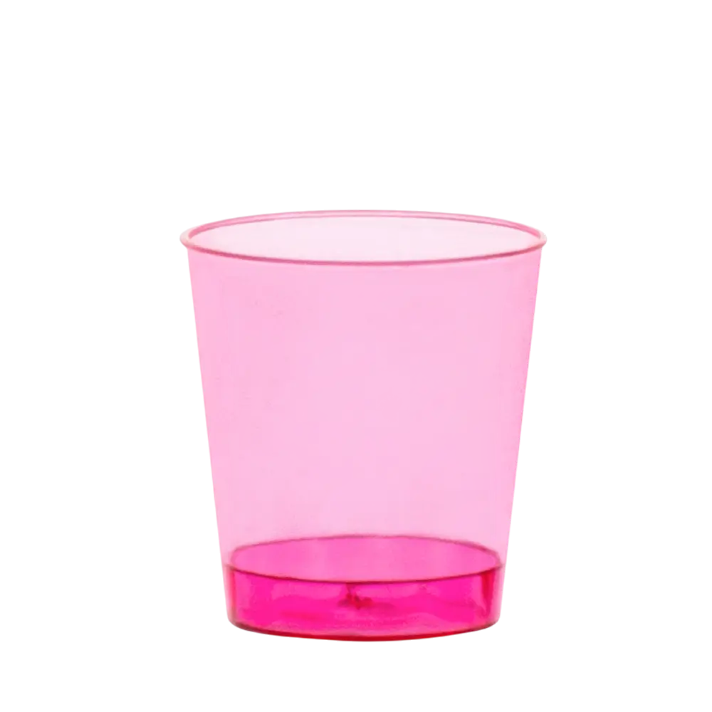 20 wiederverwendbare UV-fluoreszierende Shotgläser 50 ml