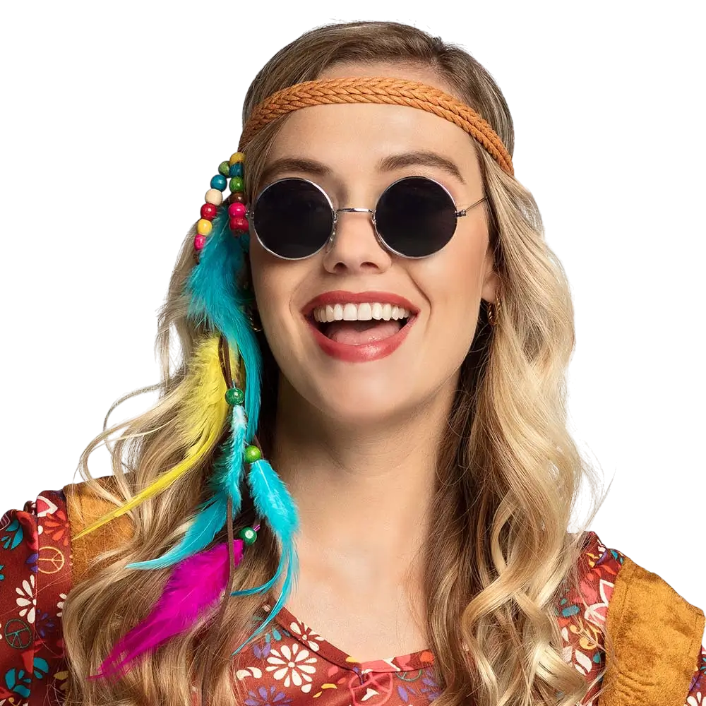 Retro-Hippie-Partybrille John