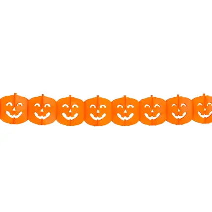 Halloween-Kürbis-Girlande