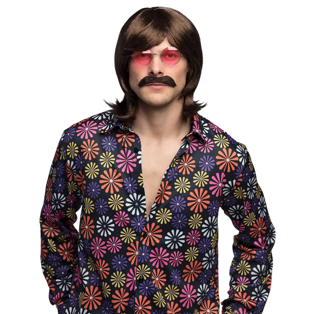 Hippie-Partybrille John rosa