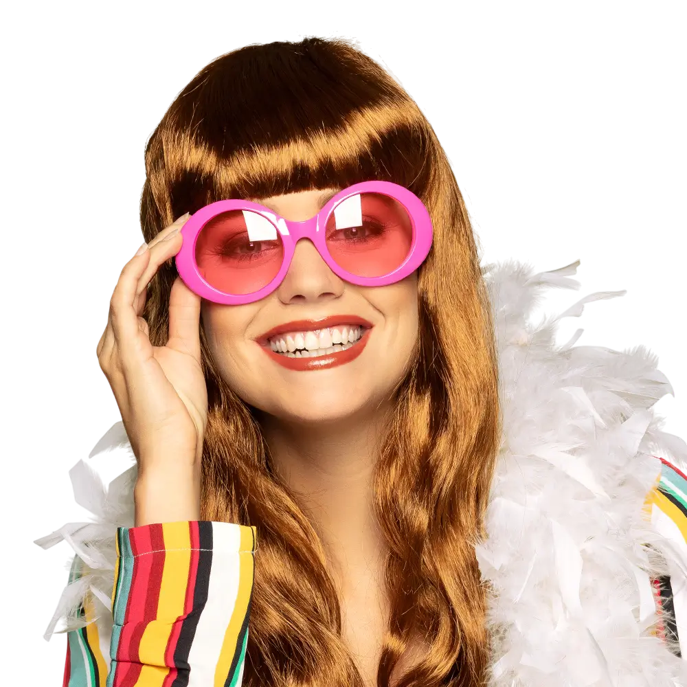 Brille Jackie neonpink