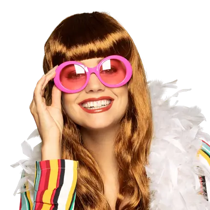 Brille Jackie neonpink
