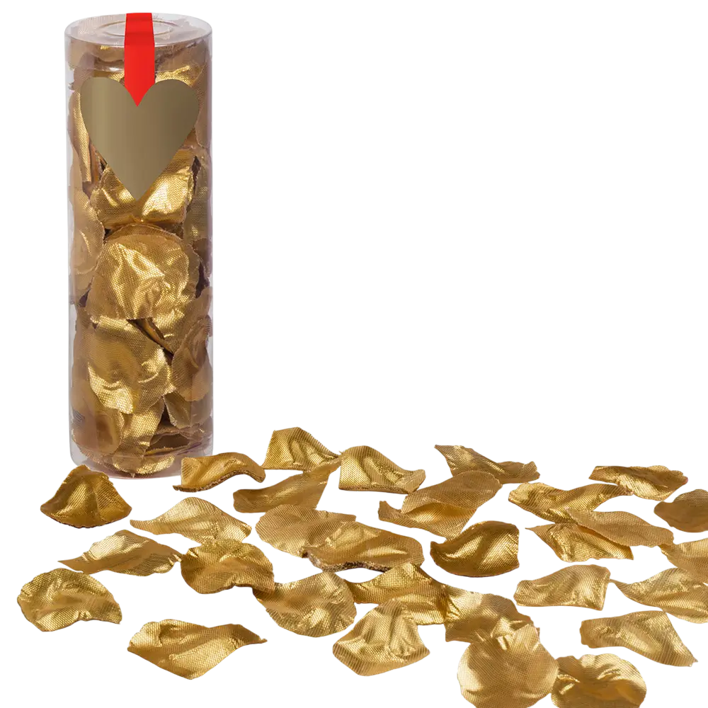 288 Goldene Rosenblätter