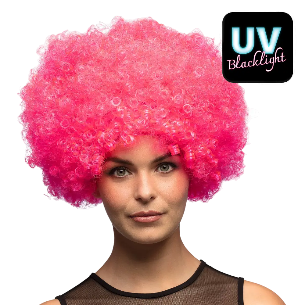 Perücke Groove knallpink