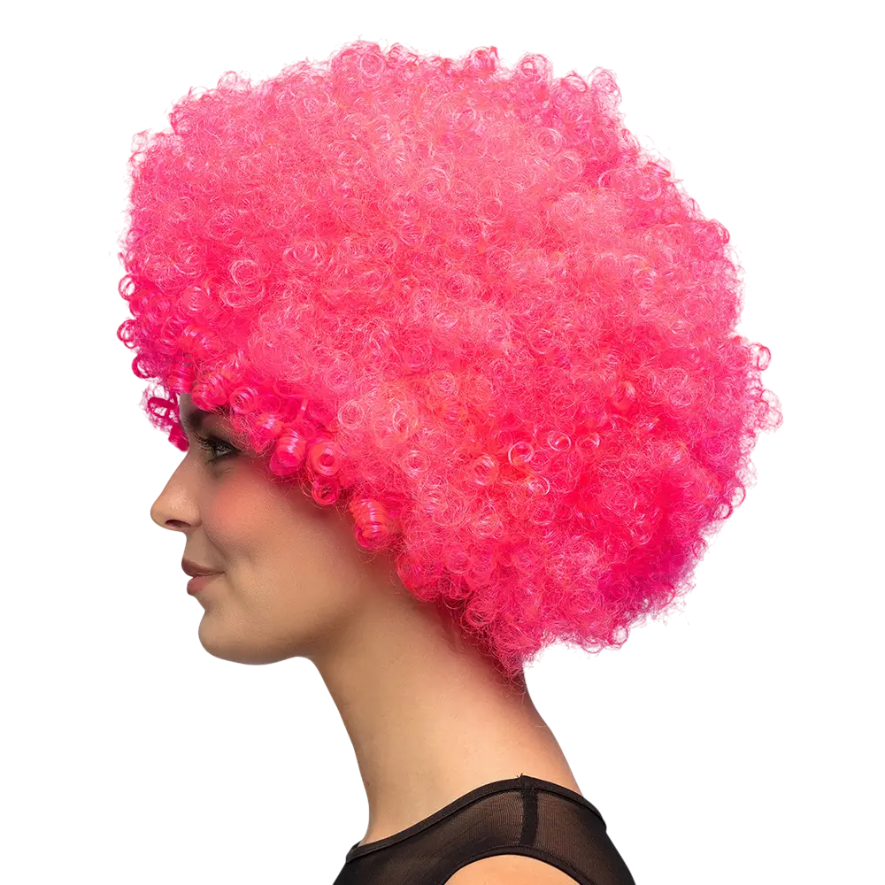 Perücke Groove knallpink