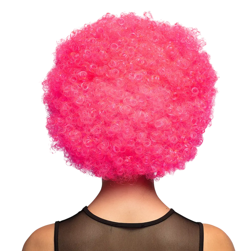 Perücke Groove knallpink