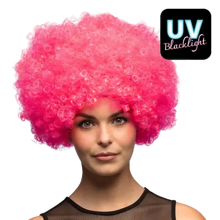 Perücke Groove knallpink