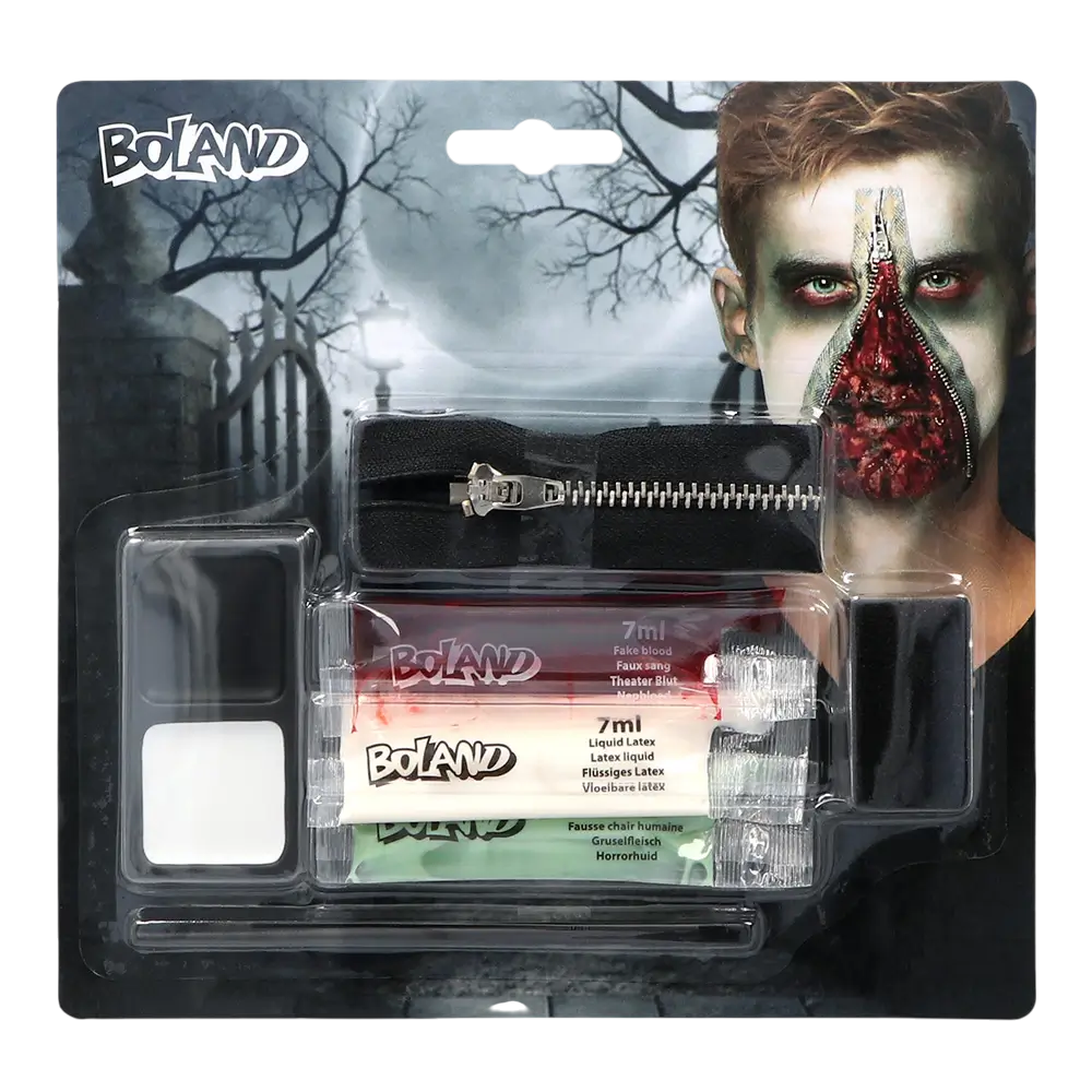 Make-up-Set Reißverschluss Zombie