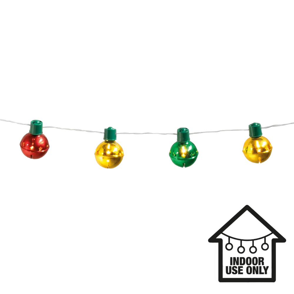 LED-Lichterkette Weihnachtsglocken