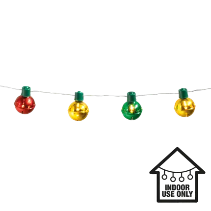 LED-Lichterkette Weihnachtsglocken