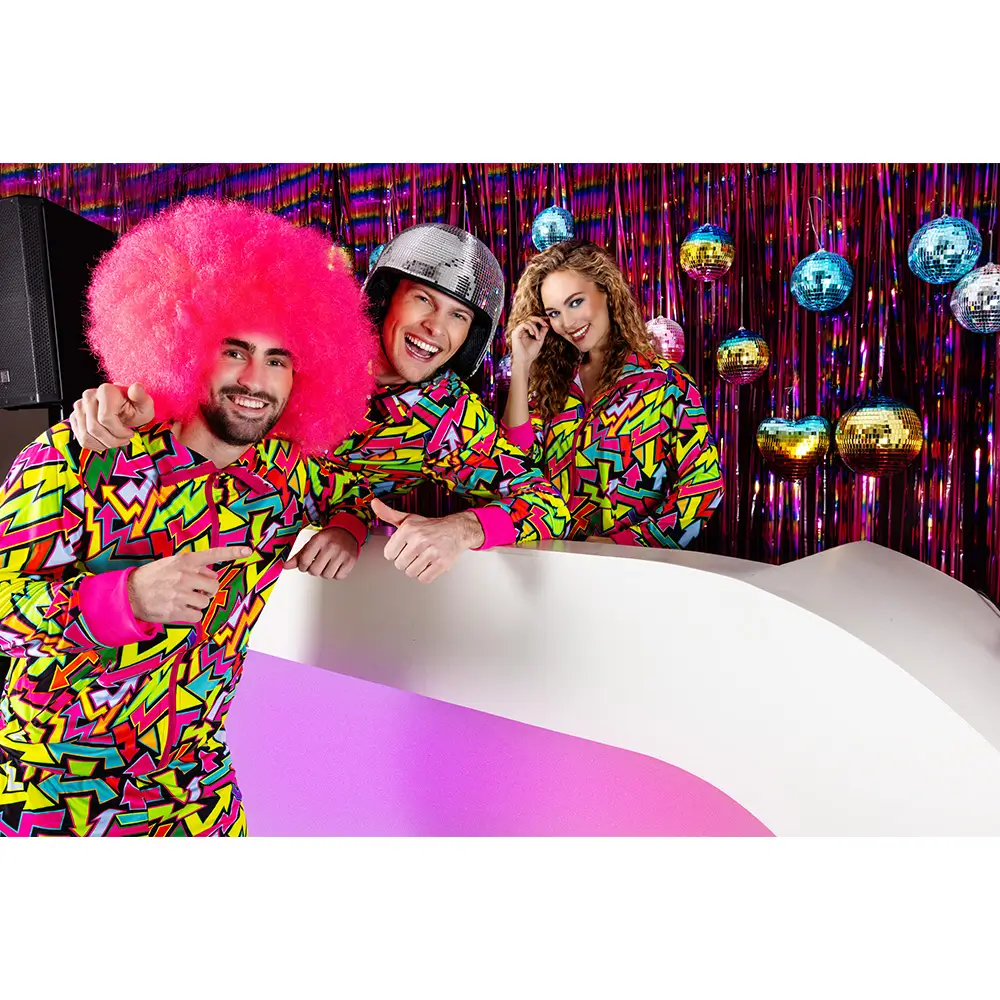 6 Regenbogen-Discokugeln 8 cm