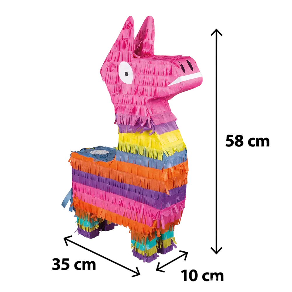 Pinata Lama mehrfarbig