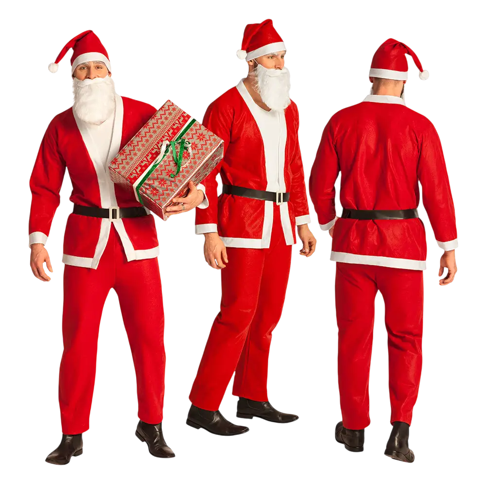 Weihnachtsmann-Kostüm Erwachsene