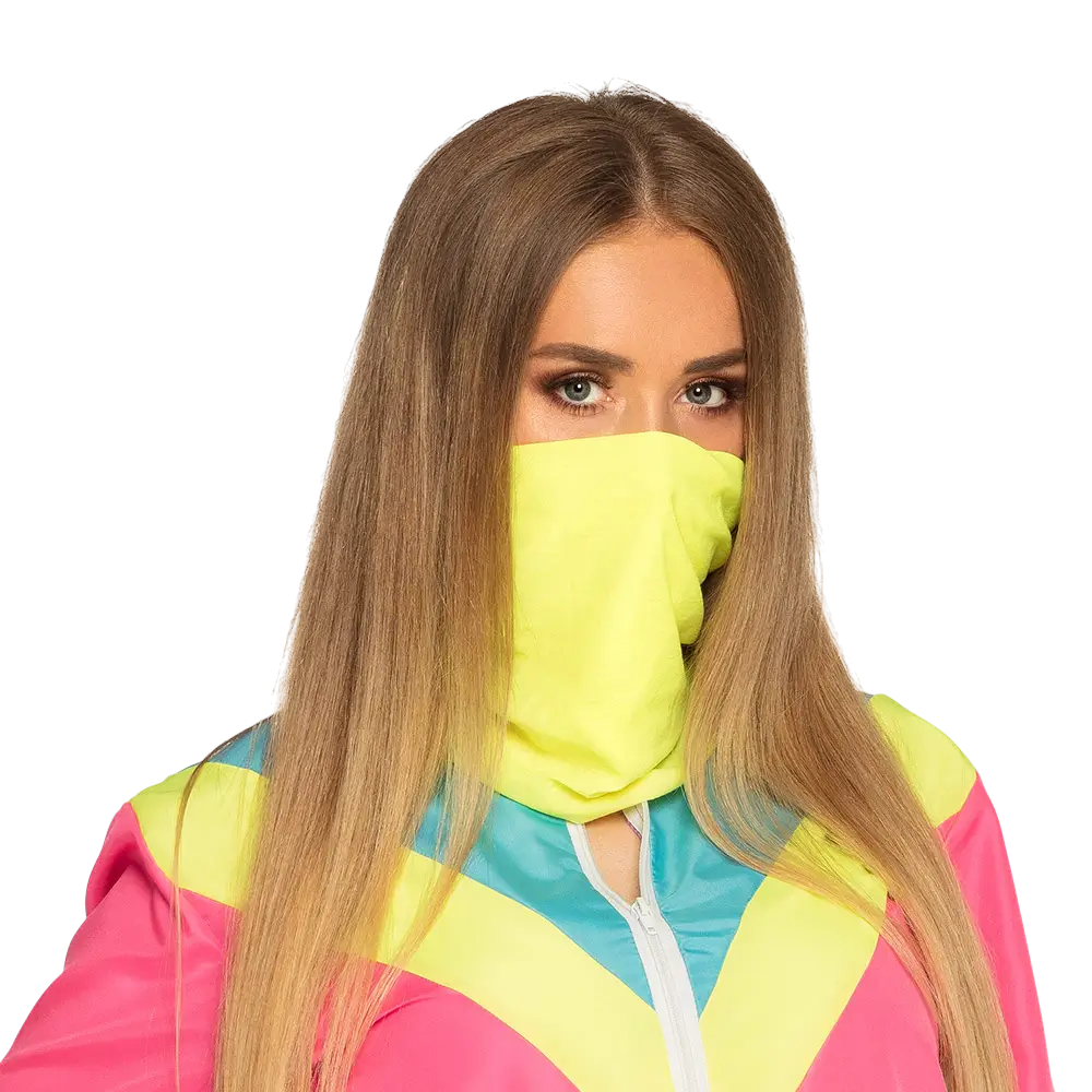 Retro-Trainingsanzug Neon Rosa Frau - XL