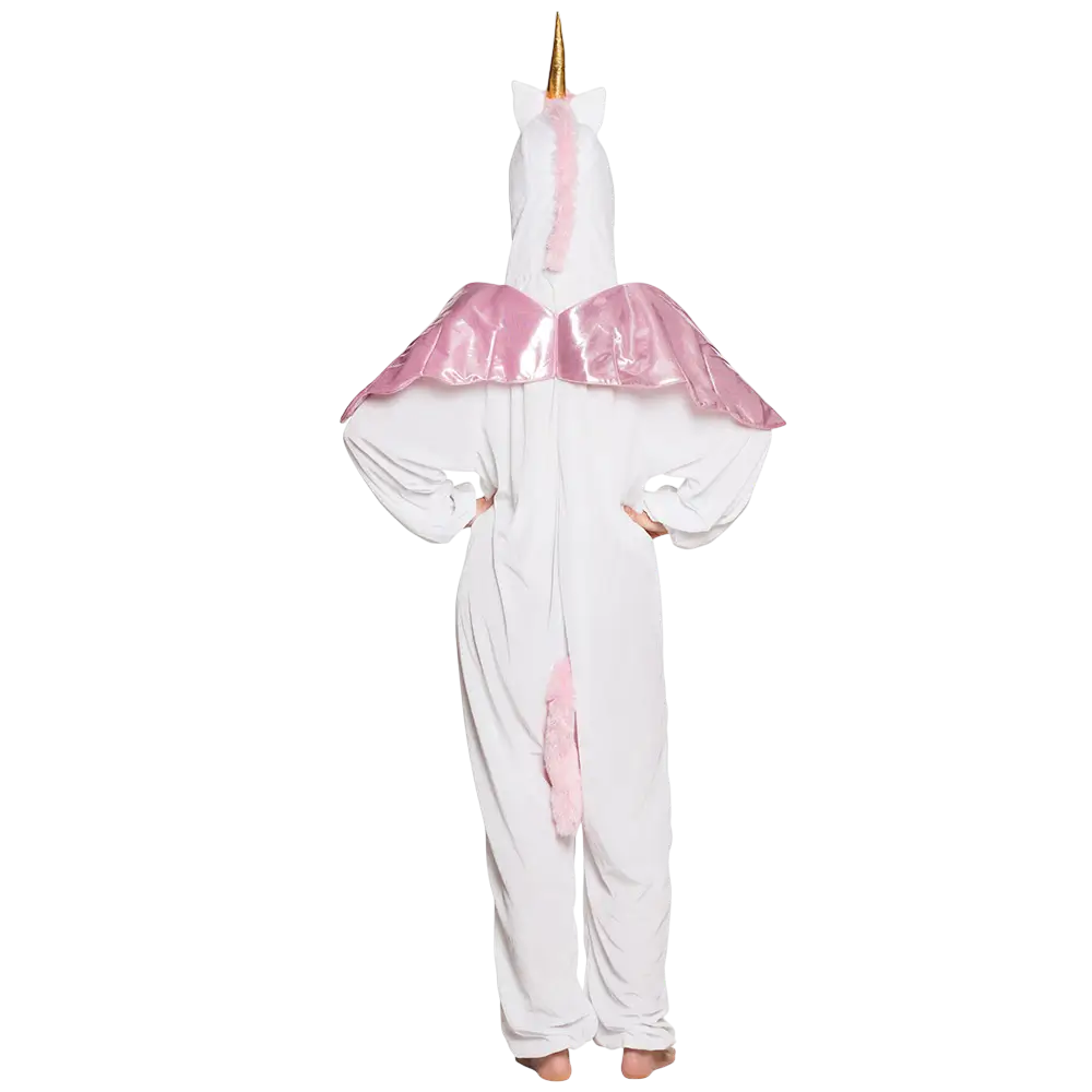 Erwachsenen-Kostüm Einhorn Plüsch