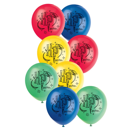 8 Harry Potter-Latex-Luftballons