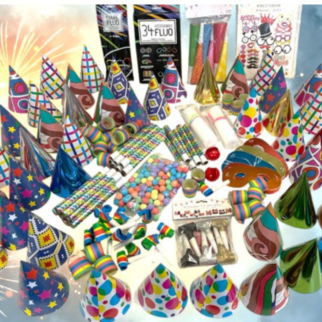 Party-Kit Neujahrskotillons 50 Personen