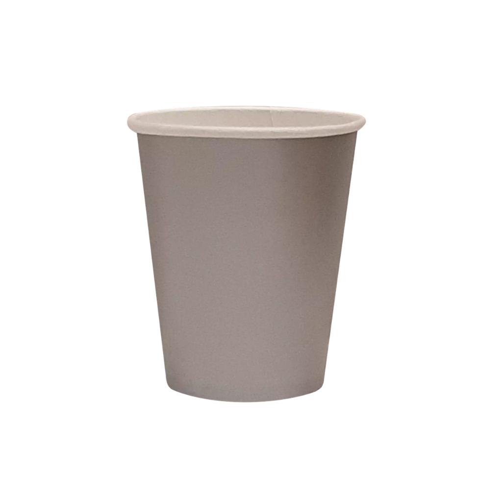 25 silberne Pappbecher - 20 CL