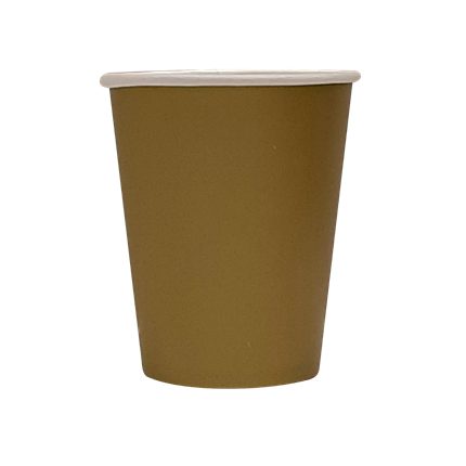 25 goldene Pappbecher - 20 CL
