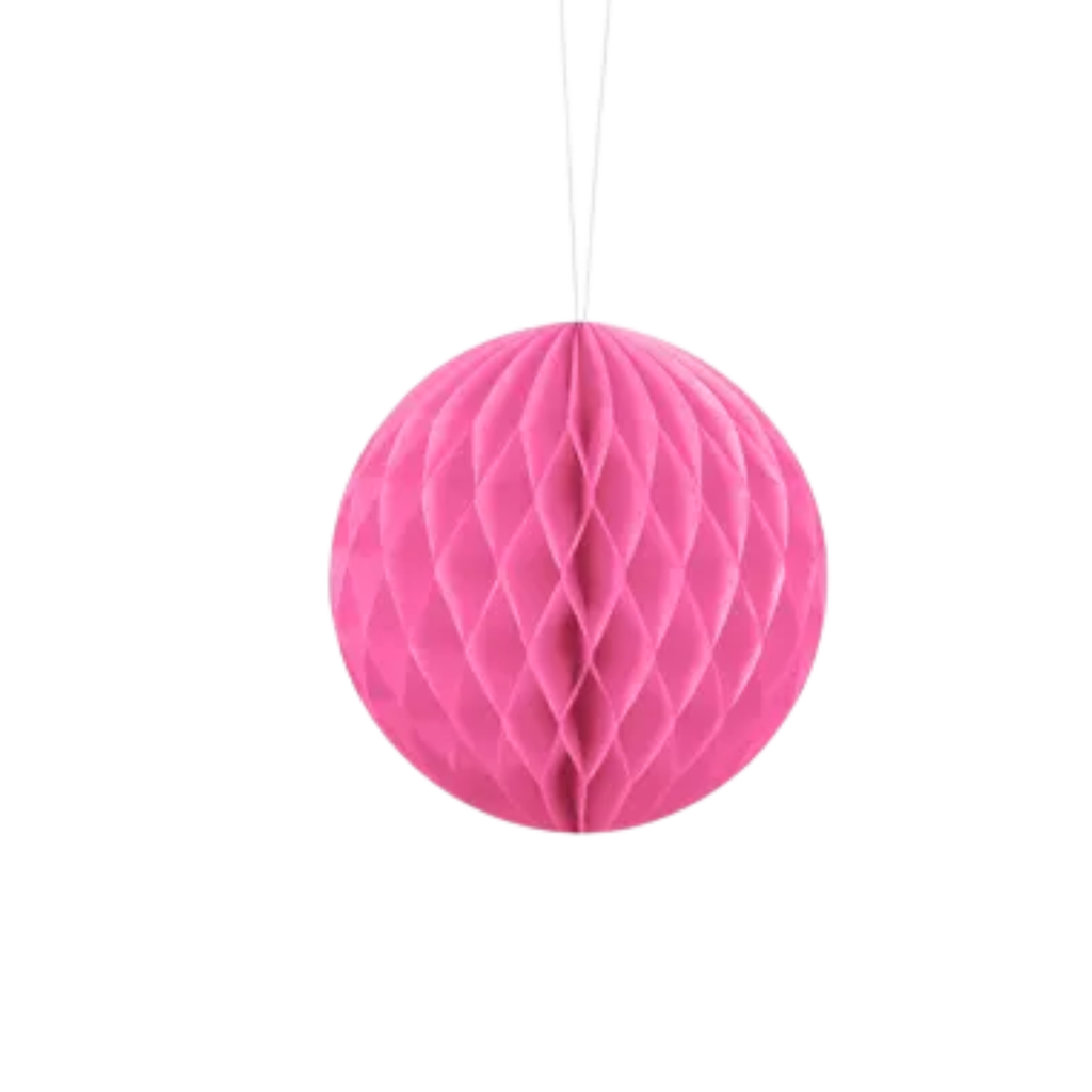 Wabenball rosa - 10 cm