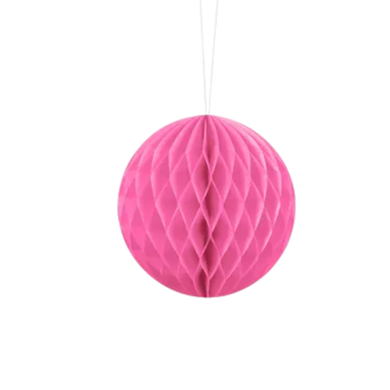 Wabenball rosa - 10 cm
